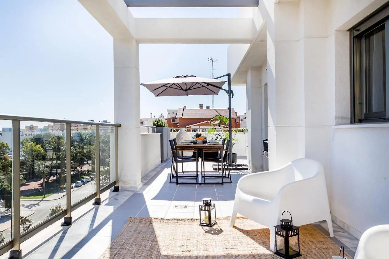 Luxury Penthouse In Torremolinos Lägenhet
